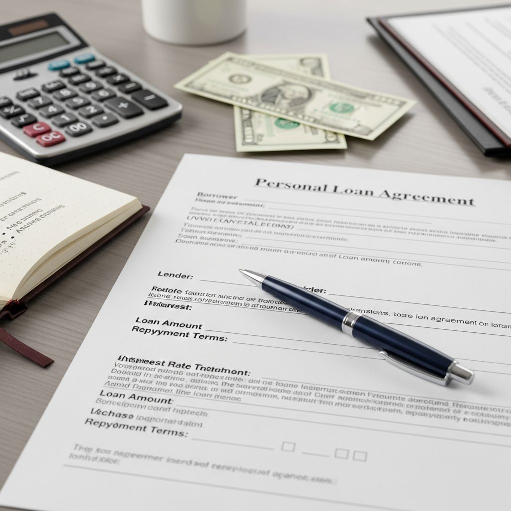 Master the essentials of creating a legally binding personal loan agreement with our comprehensive guide.