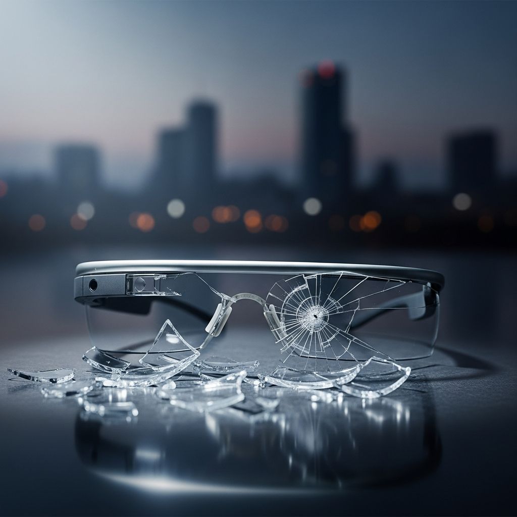 Exploring the rise and fall of Google Glass: Lessons from tech's most hyped failure.