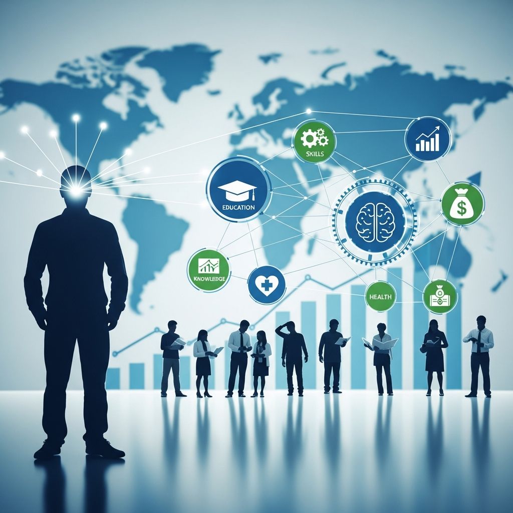 Understanding how skills, knowledge, and education drive economic value and growth.