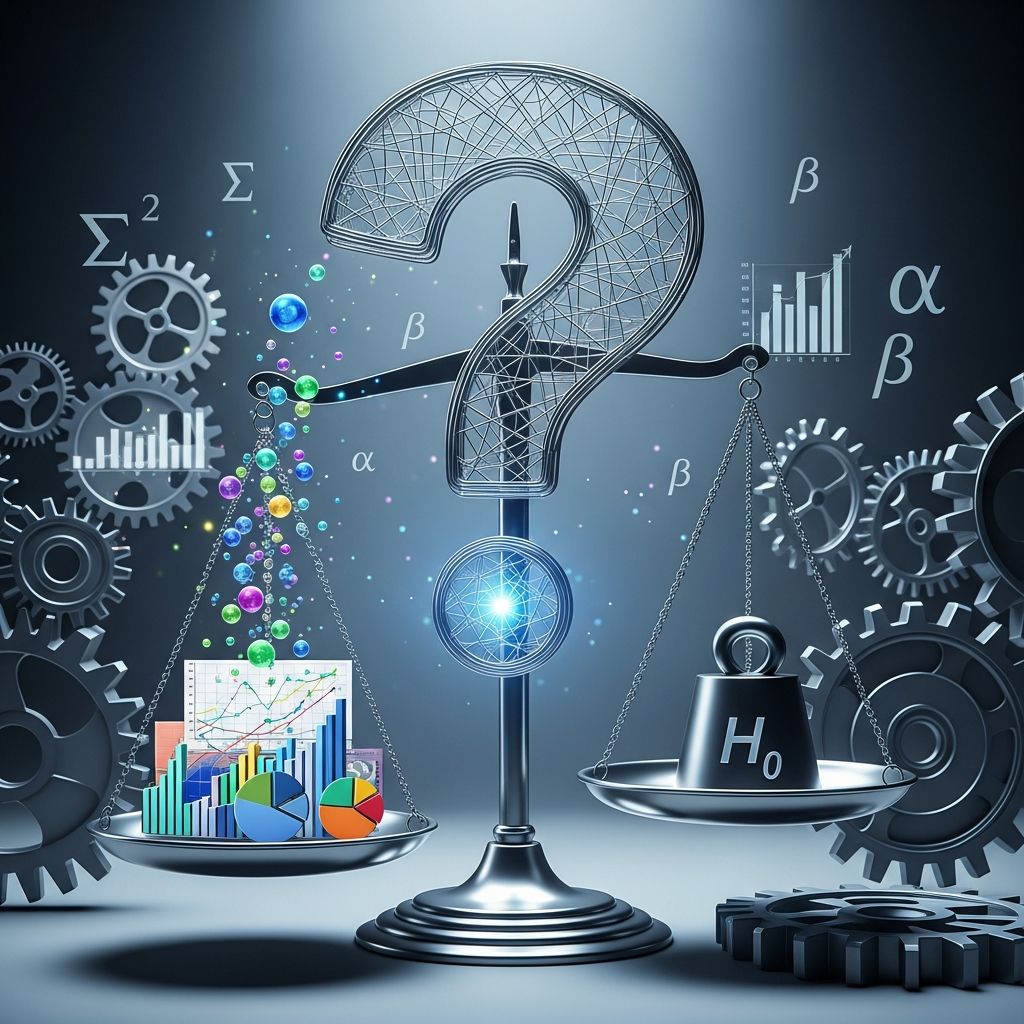 Master hypothesis testing: Learn statistical methods to validate research claims and make data-driven decisions.