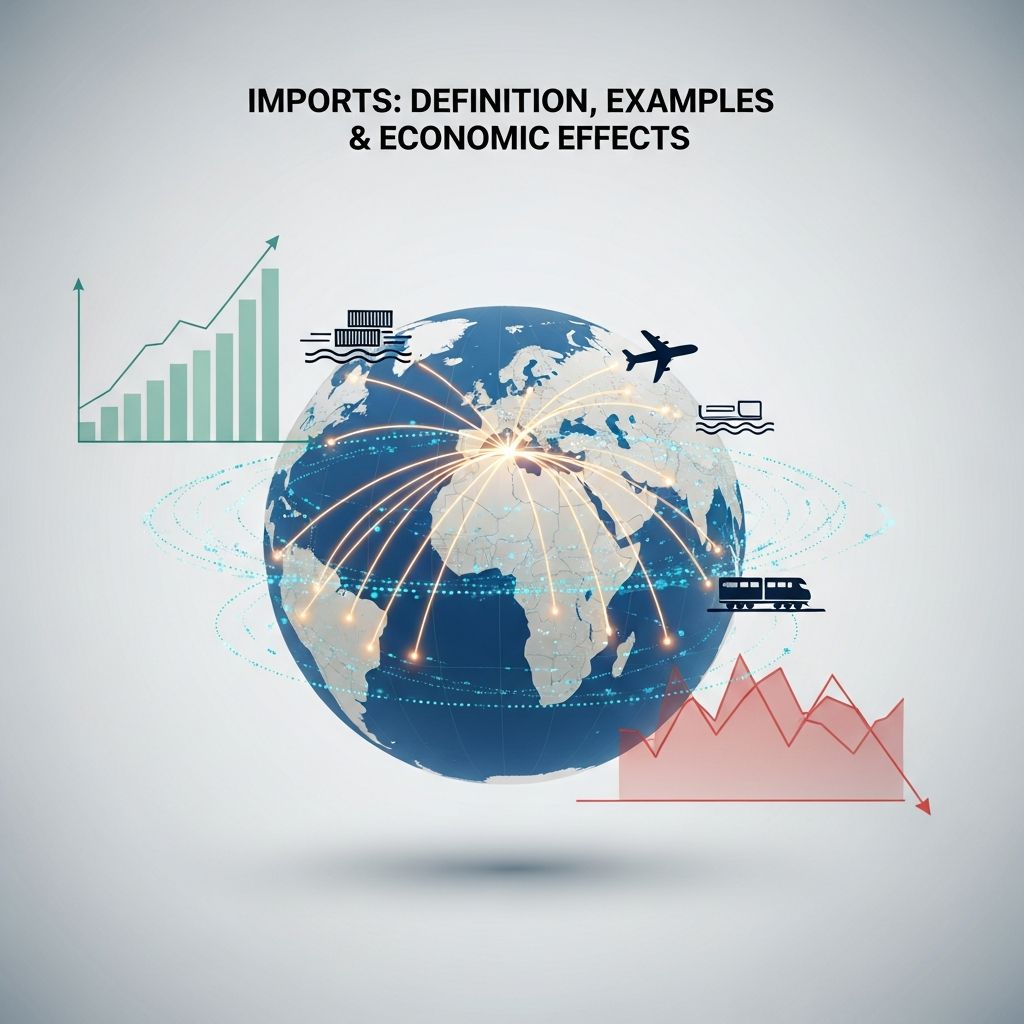 Understanding imports, their role in international trade, and their impact on the economy.