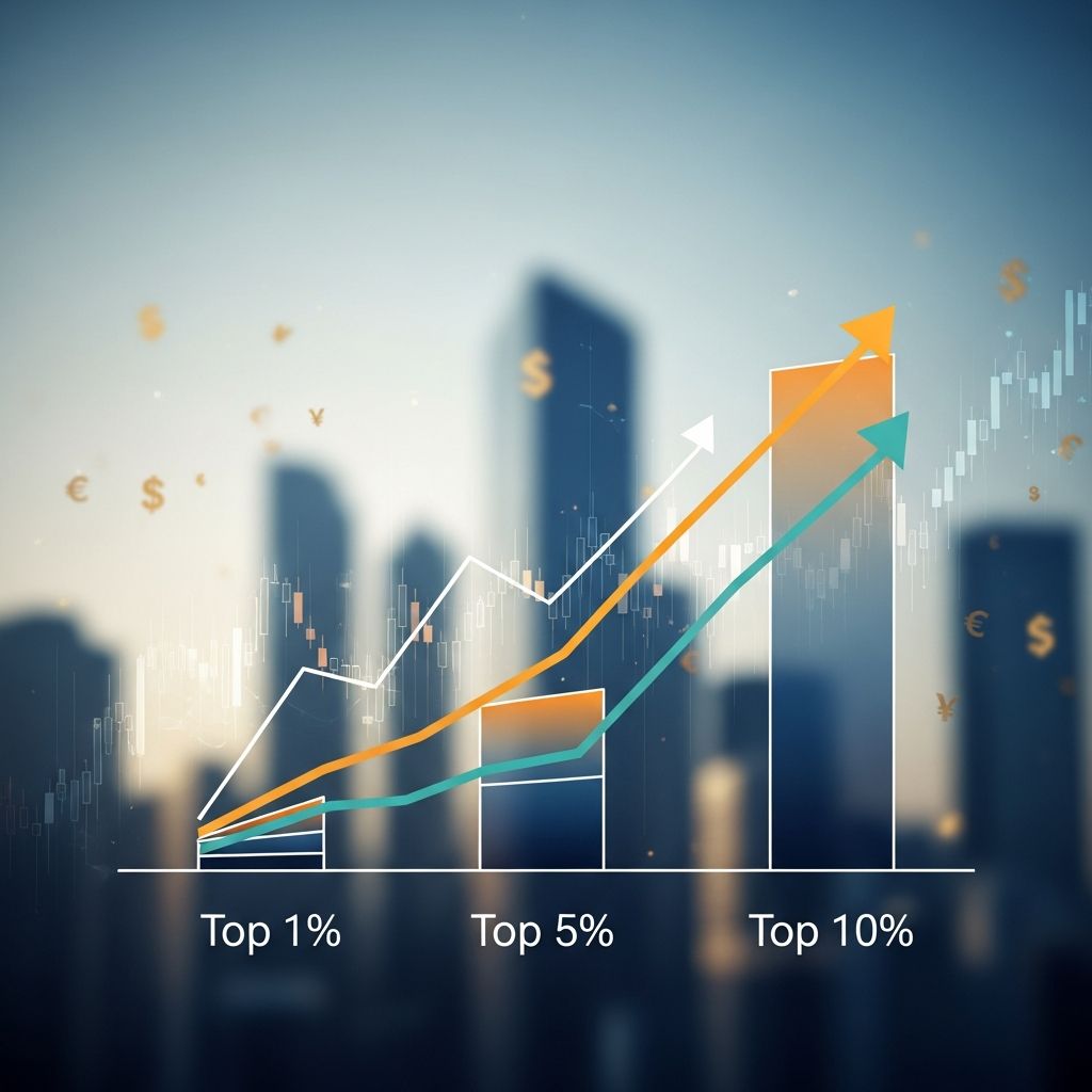 Discover the income levels needed to reach the top 1%, 5%, and 10% of earners in America.