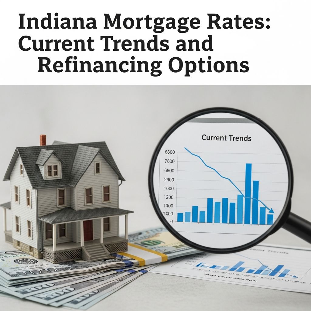 Explore current Indiana mortgage rates, refinancing options, and expert tips for finding the best loan for your home.
