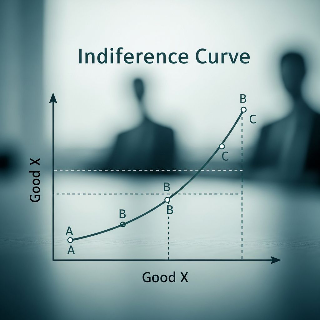 Understanding indifference curves and their role in consumer choice theory and economic analysis.