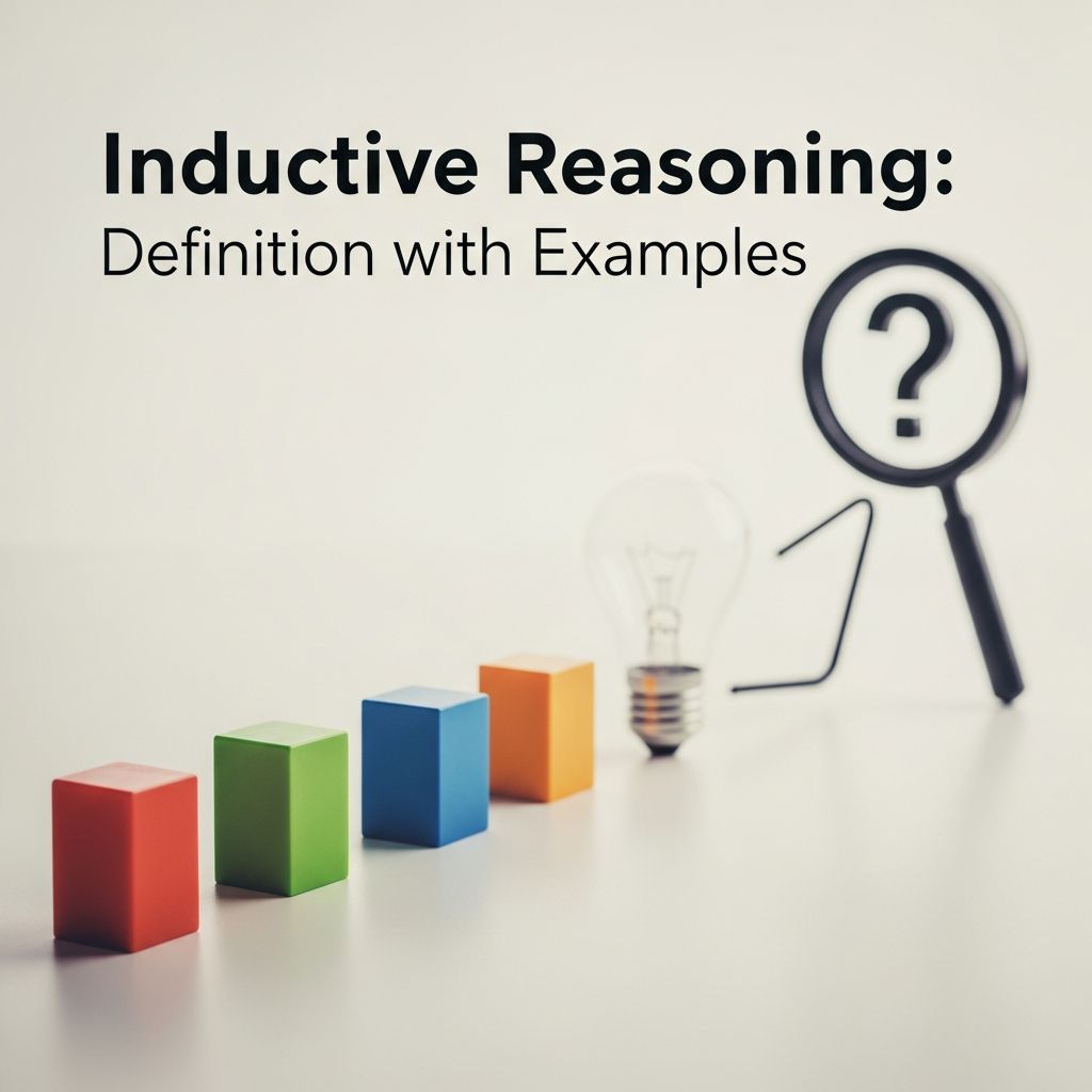 Master inductive reasoning with comprehensive definitions, types, and real-world examples.