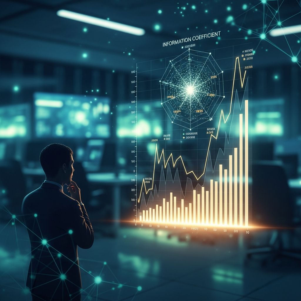 Understand how the Information Coefficient measures investment analyst forecasting accuracy and performance.