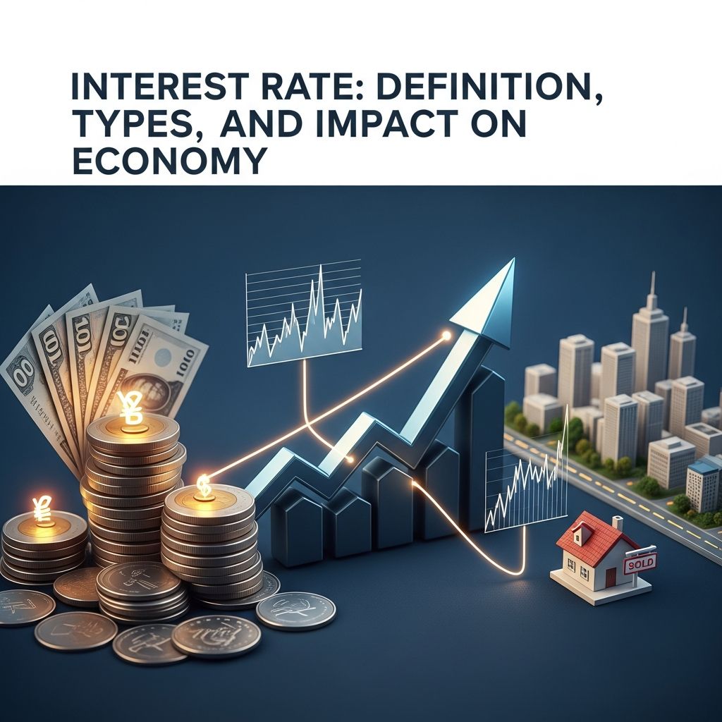 Comprehensive guide to understanding interest rates, their types, and economic impact on borrowing and investing decisions.