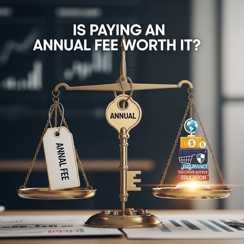 Determine if premium credit card annual fees justify rewards and benefits for your lifestyle.
