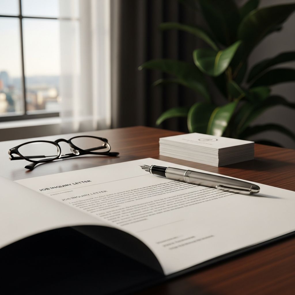 Master the art of job inquiry letters with expert tips and professional templates to land hidden opportunities.