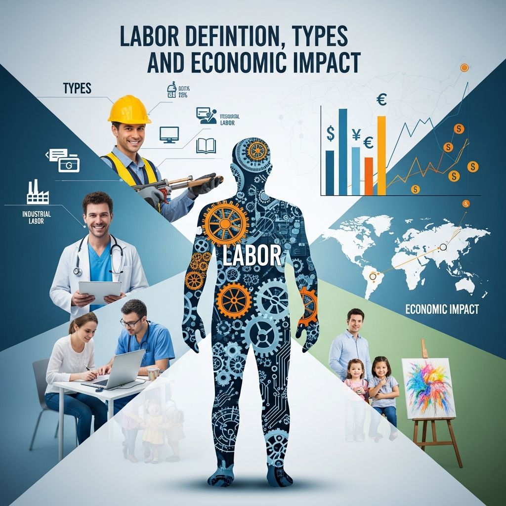 Understanding labor's role in production, employment types, and economic growth.
