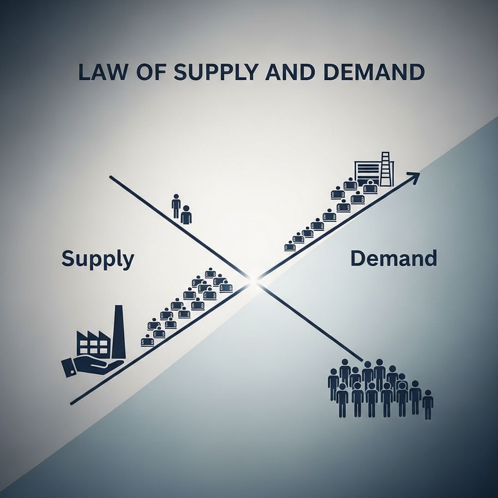 Understanding how market prices are determined by supply and demand equilibrium.