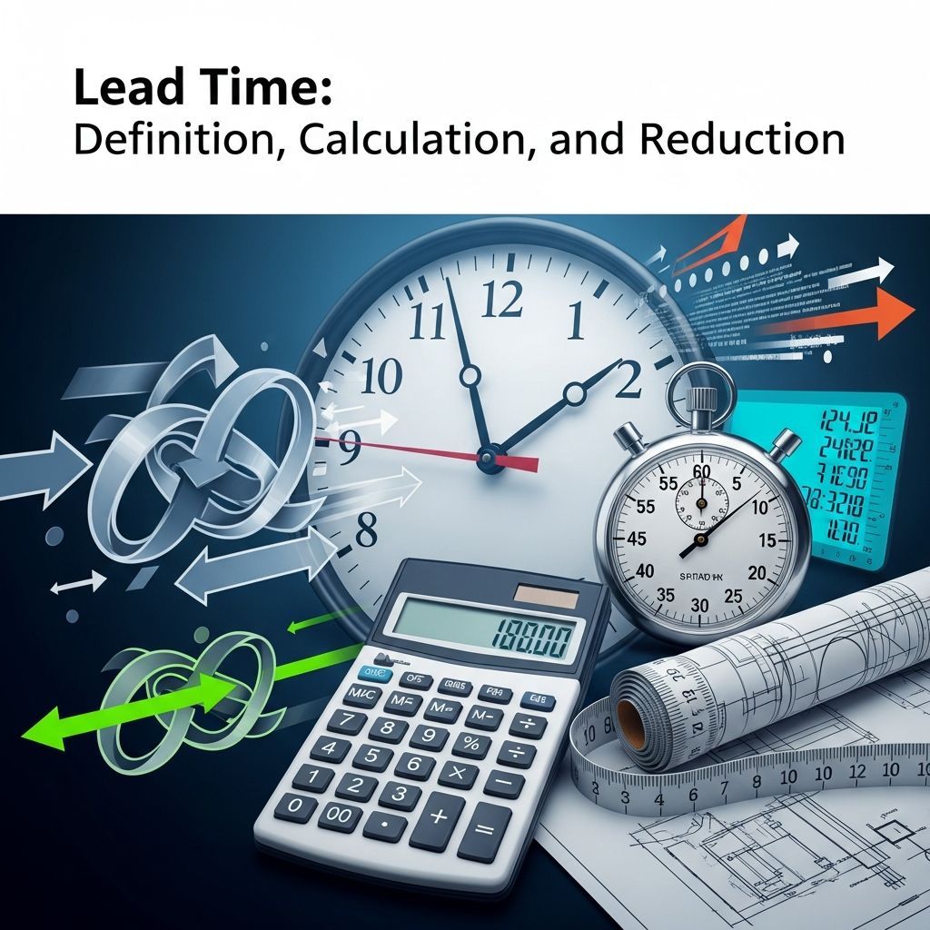 Master lead time management: Learn how to calculate, optimize, and reduce delays in your operations.