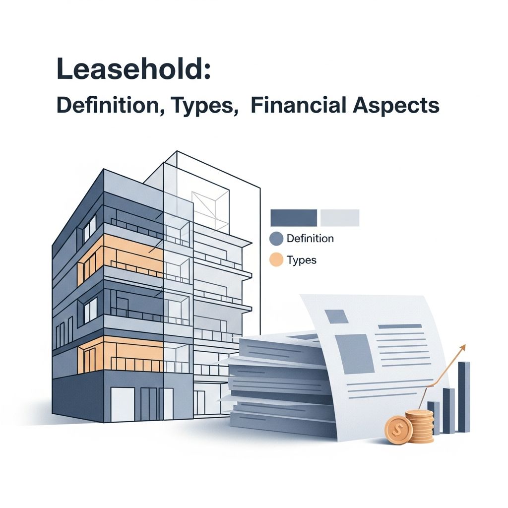 Complete guide to leasehold property ownership, lease agreements, and financial considerations for investors.