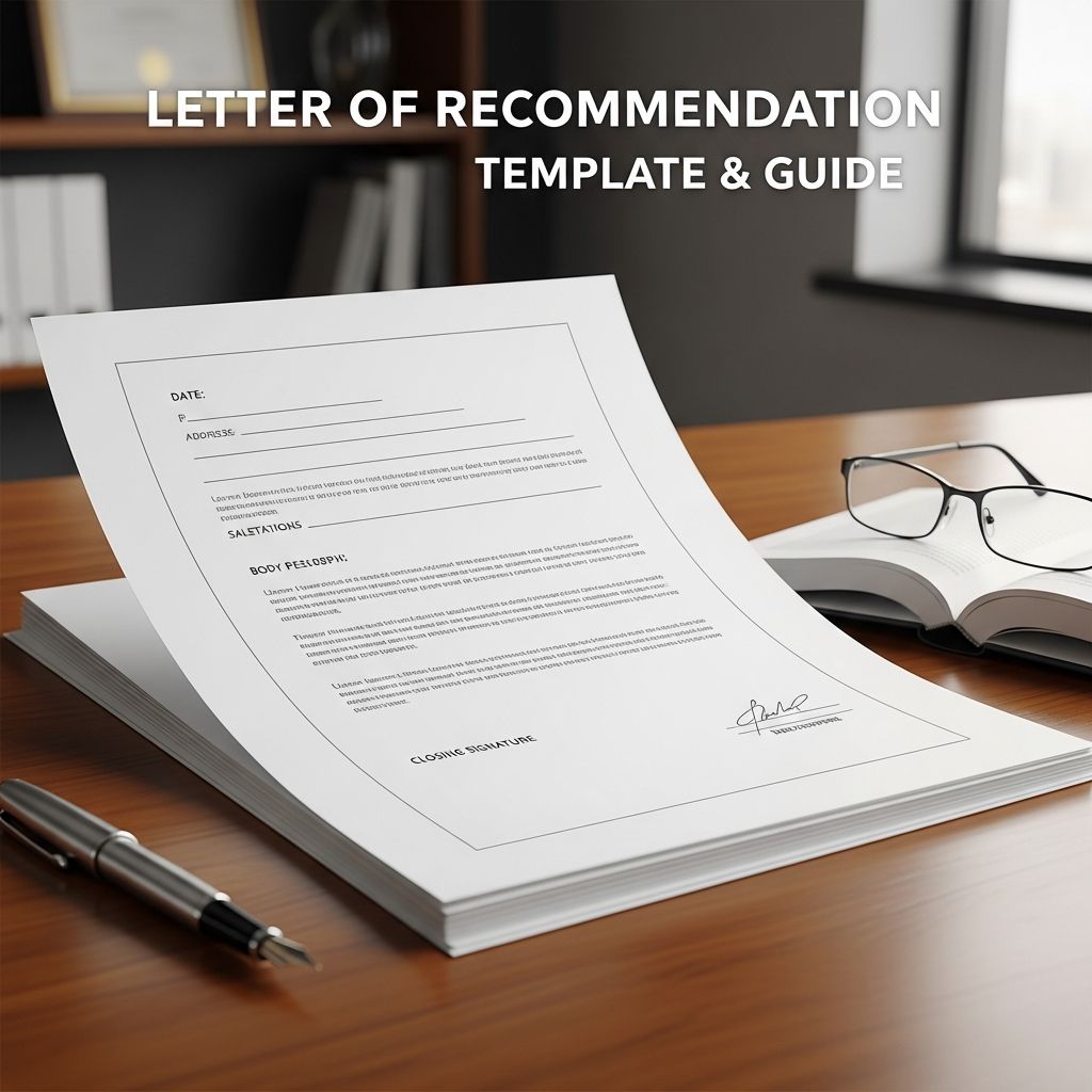Master writing compelling recommendation letters with our comprehensive template and expert guidance.
