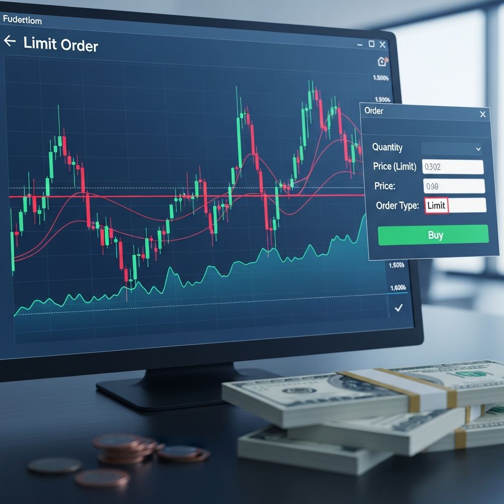 Master limit orders: Execute trades at your target price with precision and control.