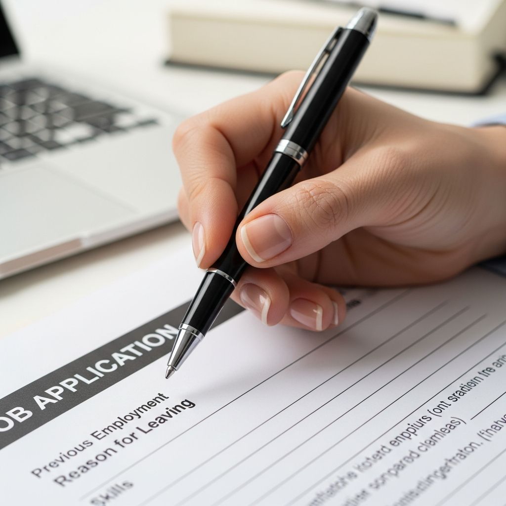 Master the art of explaining your job departure professionally and positively.