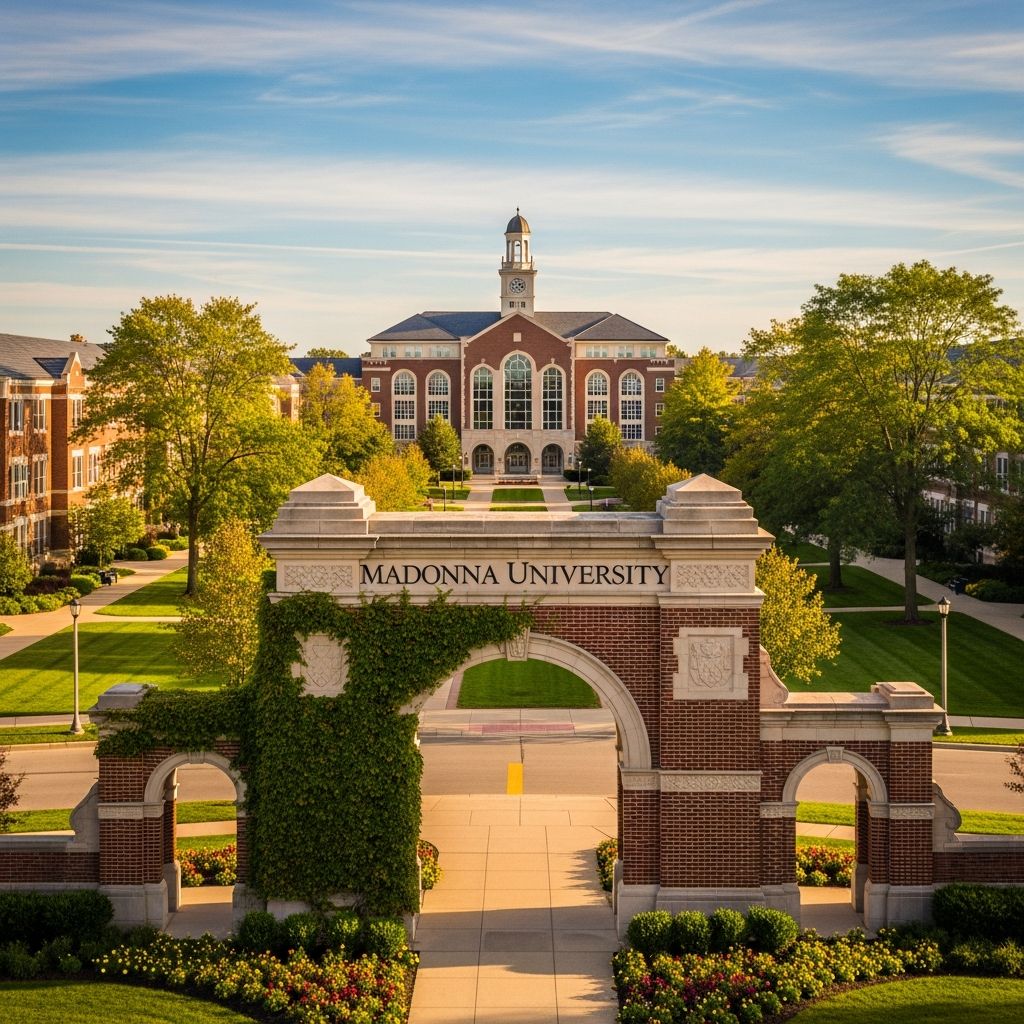 Explore Madonna University's rankings, programs, and educational excellence in Michigan.