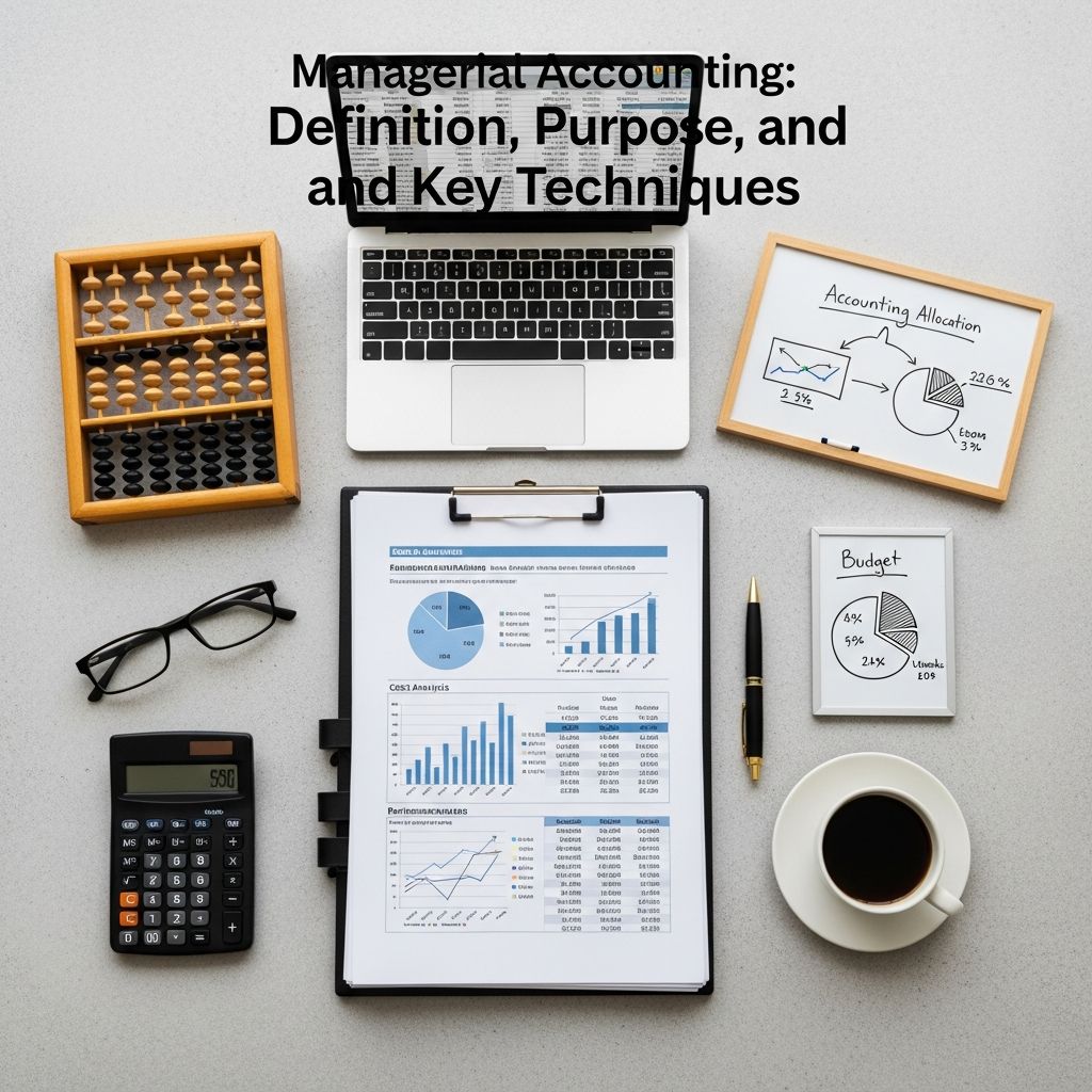 Master managerial accounting: strategic financial tools for internal decision-making and business growth.