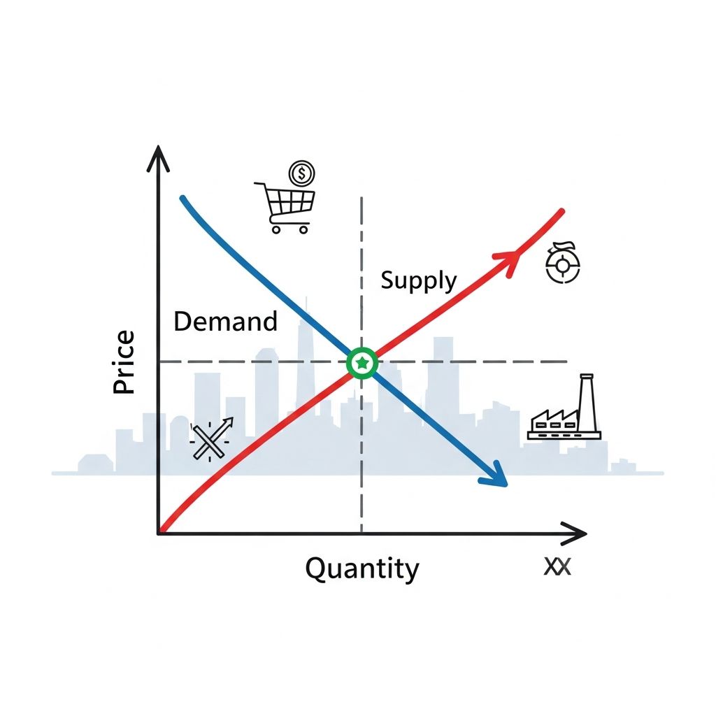 Understanding market equilibrium: where supply meets demand in economic systems.