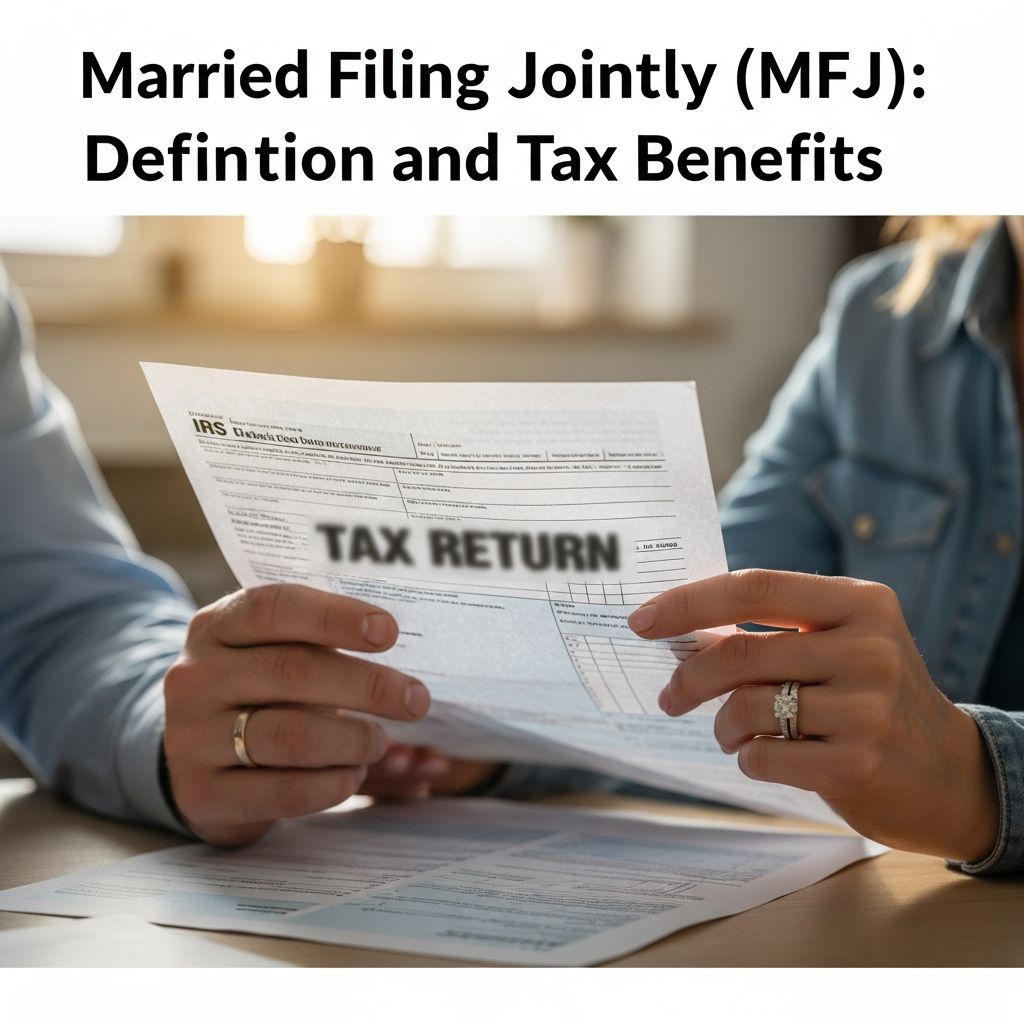 Understanding MFJ filing status: Benefits, requirements, and how it impacts your taxes.