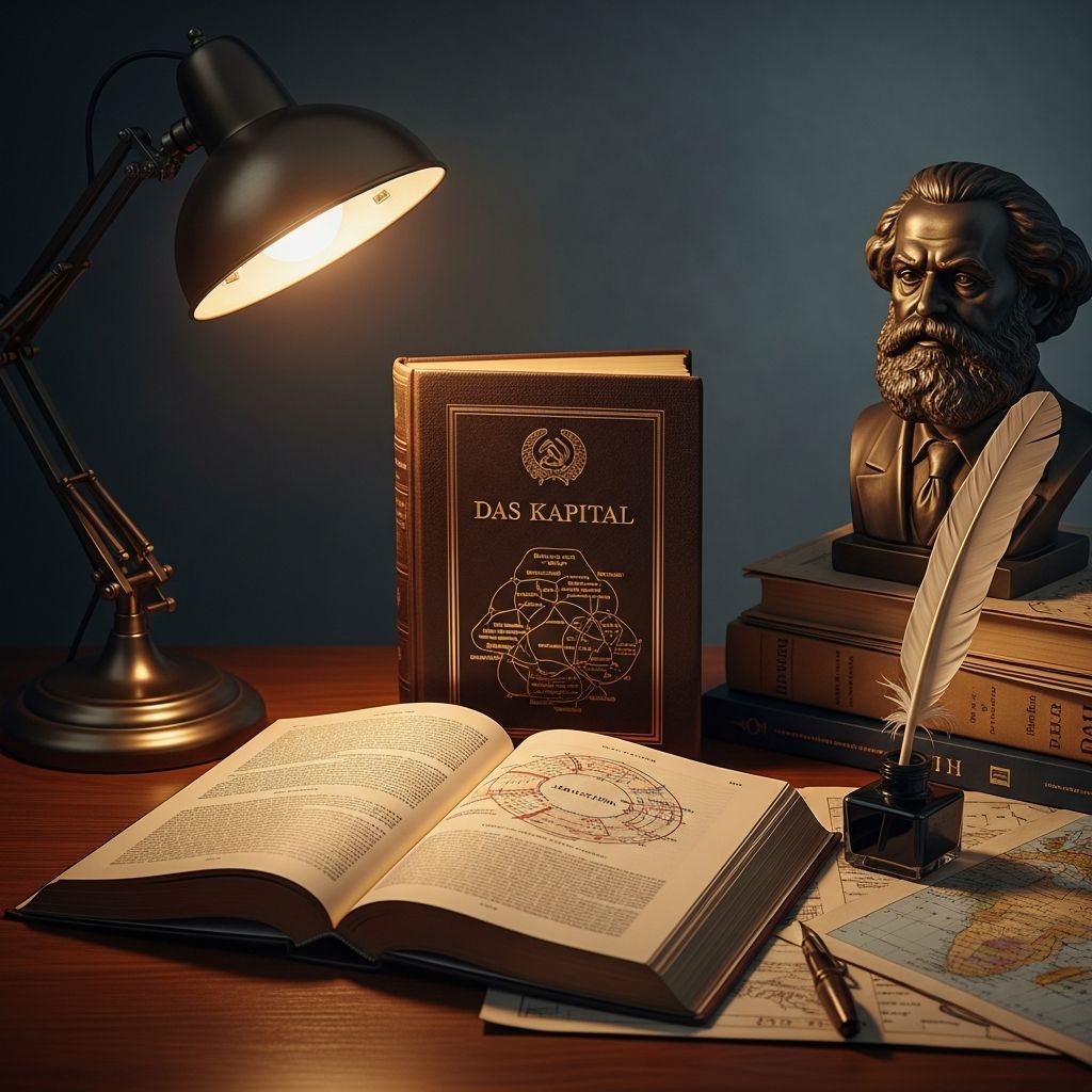 Understanding Marxism: Class struggle, capitalism critique, and communist theory.