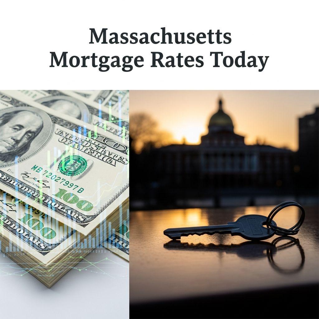 Compare current mortgage and refinance rates in Massachusetts for 2025.