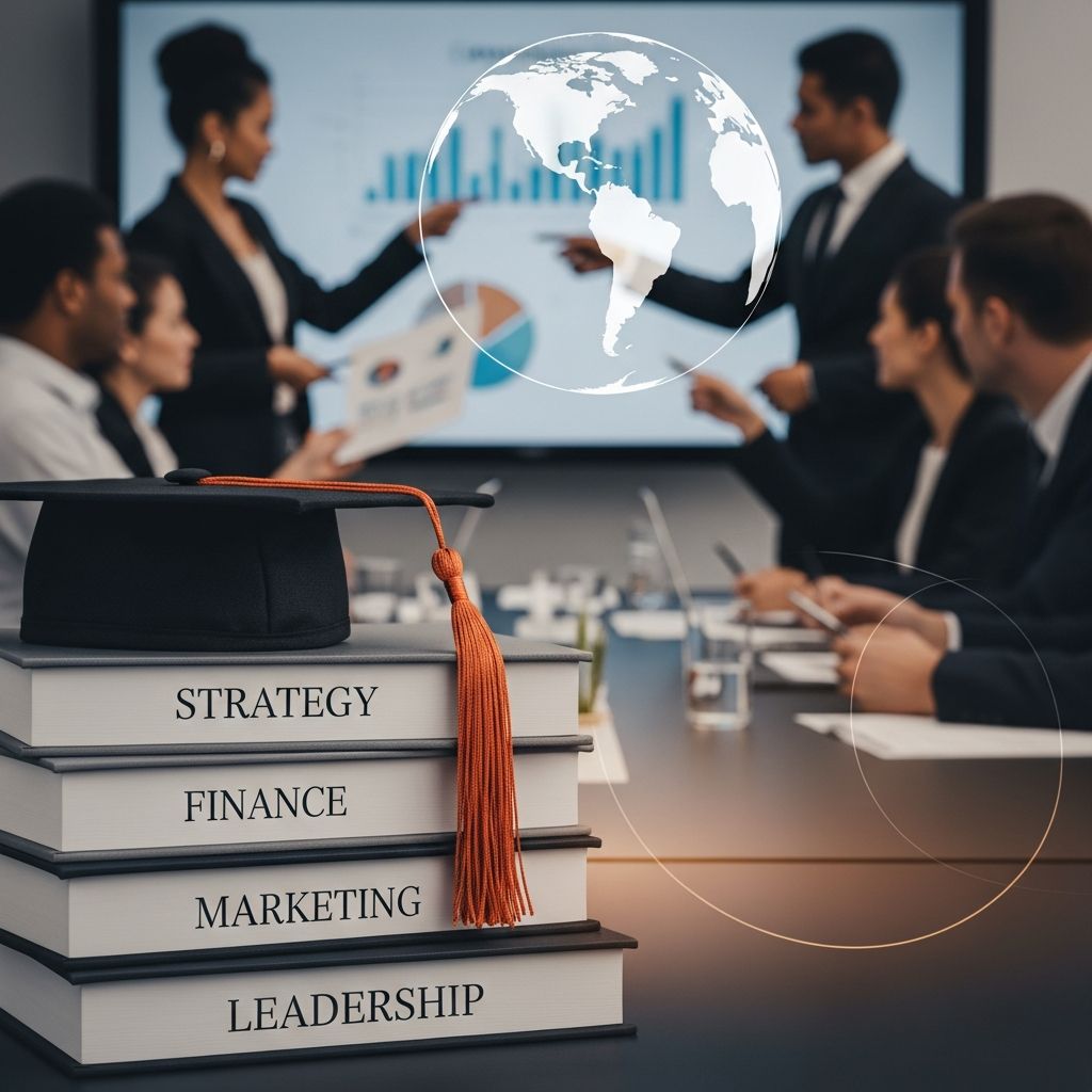 Understand MBA degrees, career benefits, and how they advance business professionals.