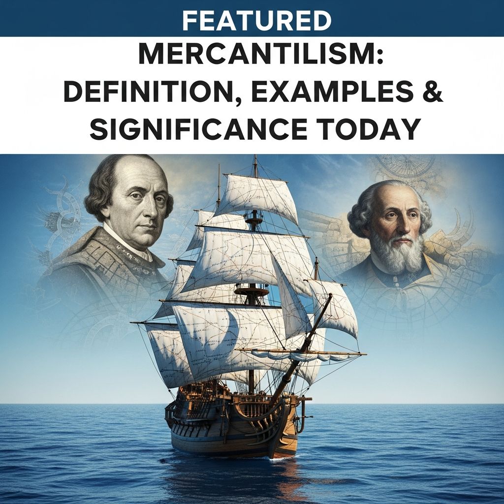 Understand mercantilism's economic theory, historical impact, and modern-day relevance in global trade.