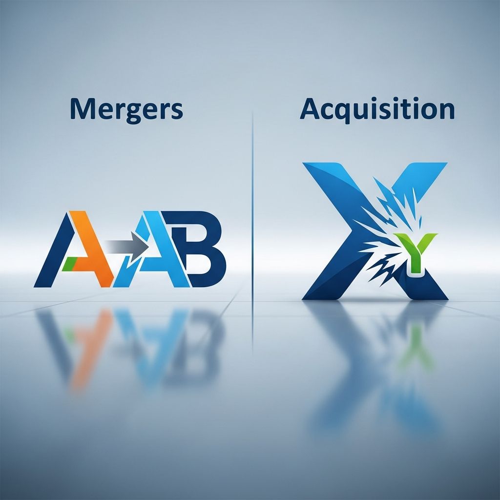 Understand the critical distinctions between mergers and acquisitions in corporate transactions.