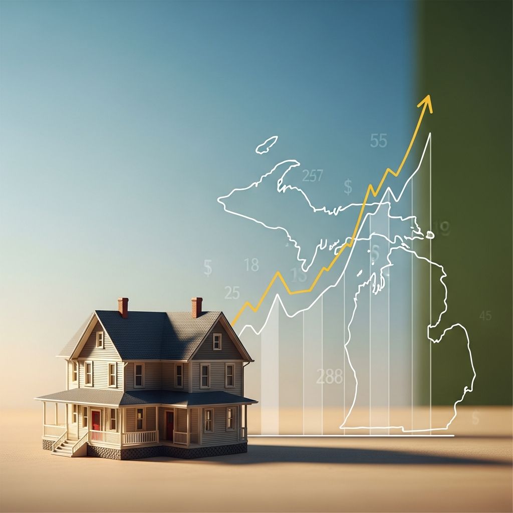 Current Michigan mortgage rates, refinancing options, and housing market insights for 2025.