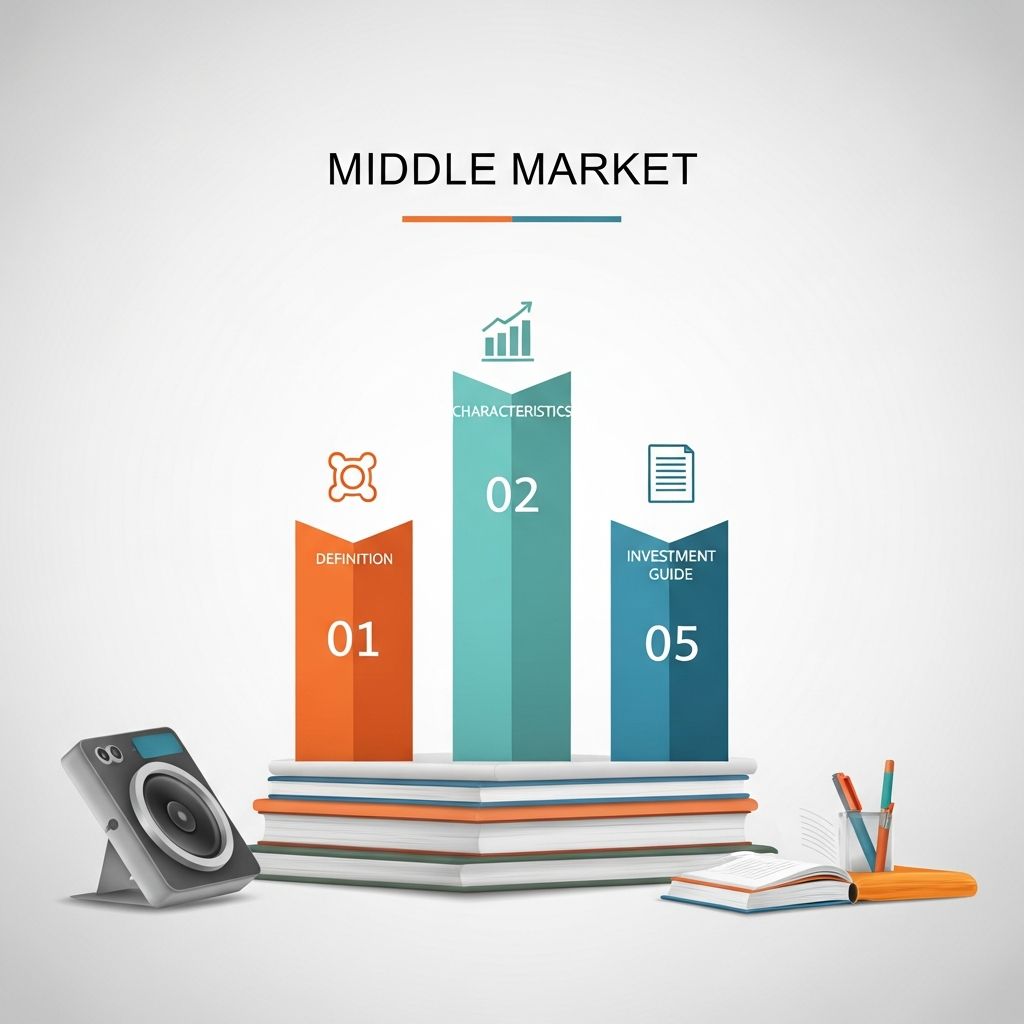 Complete guide to middle market businesses: definition, segments, financing options, and investment strategies.