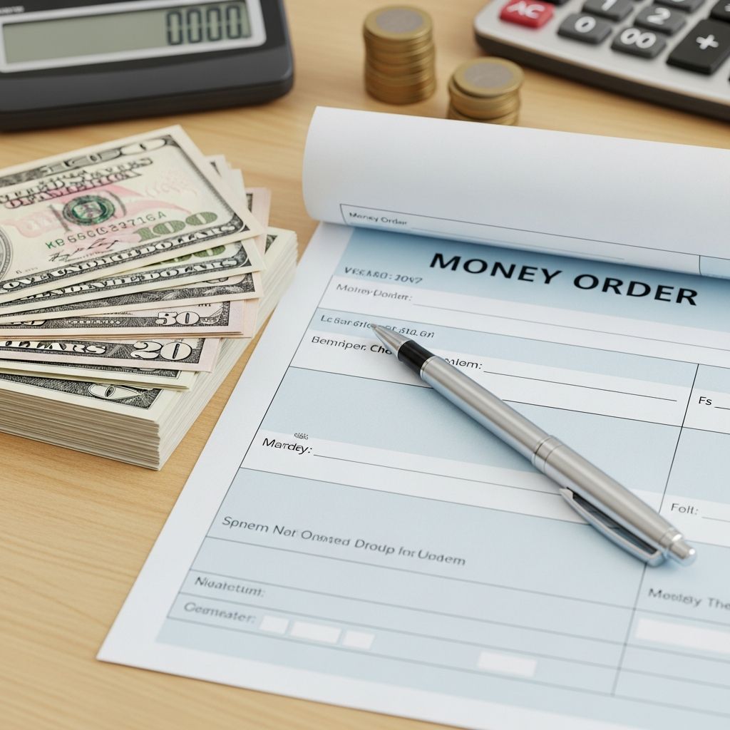 Complete guide to money orders: secure payment method for sending money safely and conveniently.