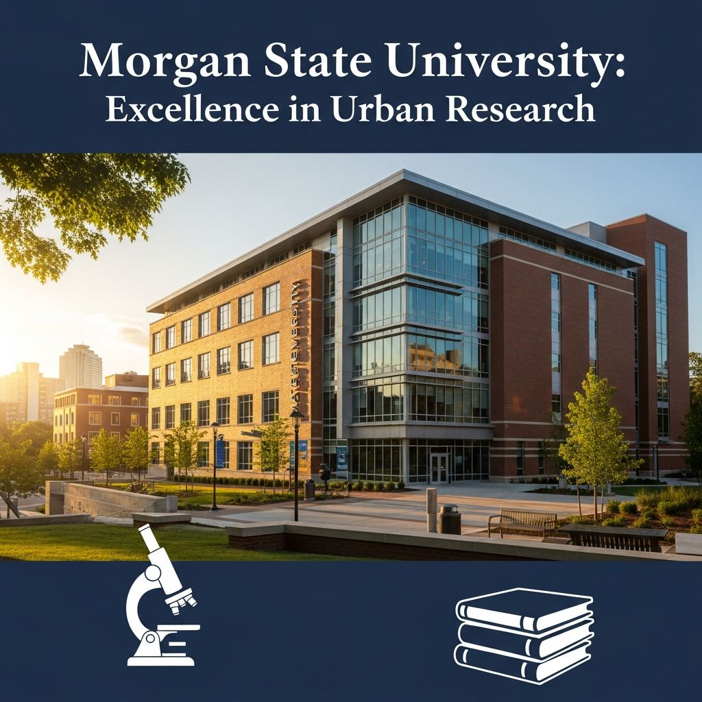Discover Morgan State University: Maryland's premier urban research institution with 150+ academic programs.
