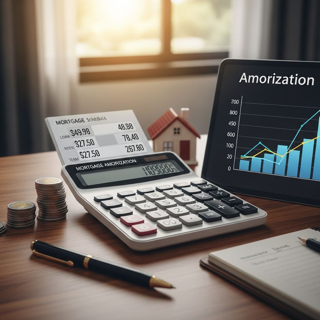 Master your mortgage payments with an amortization calculator tool.