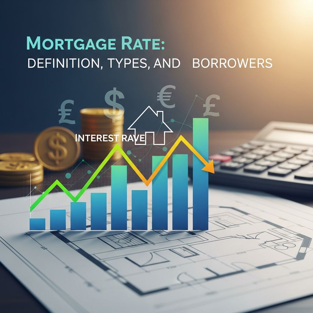 Understanding mortgage rates: How they work, types available, and factors affecting your home loan.