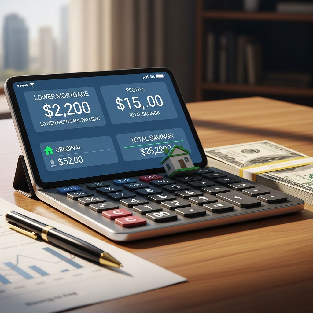 Use our refinance calculator to estimate monthly savings and determine if refinancing makes financial sense.