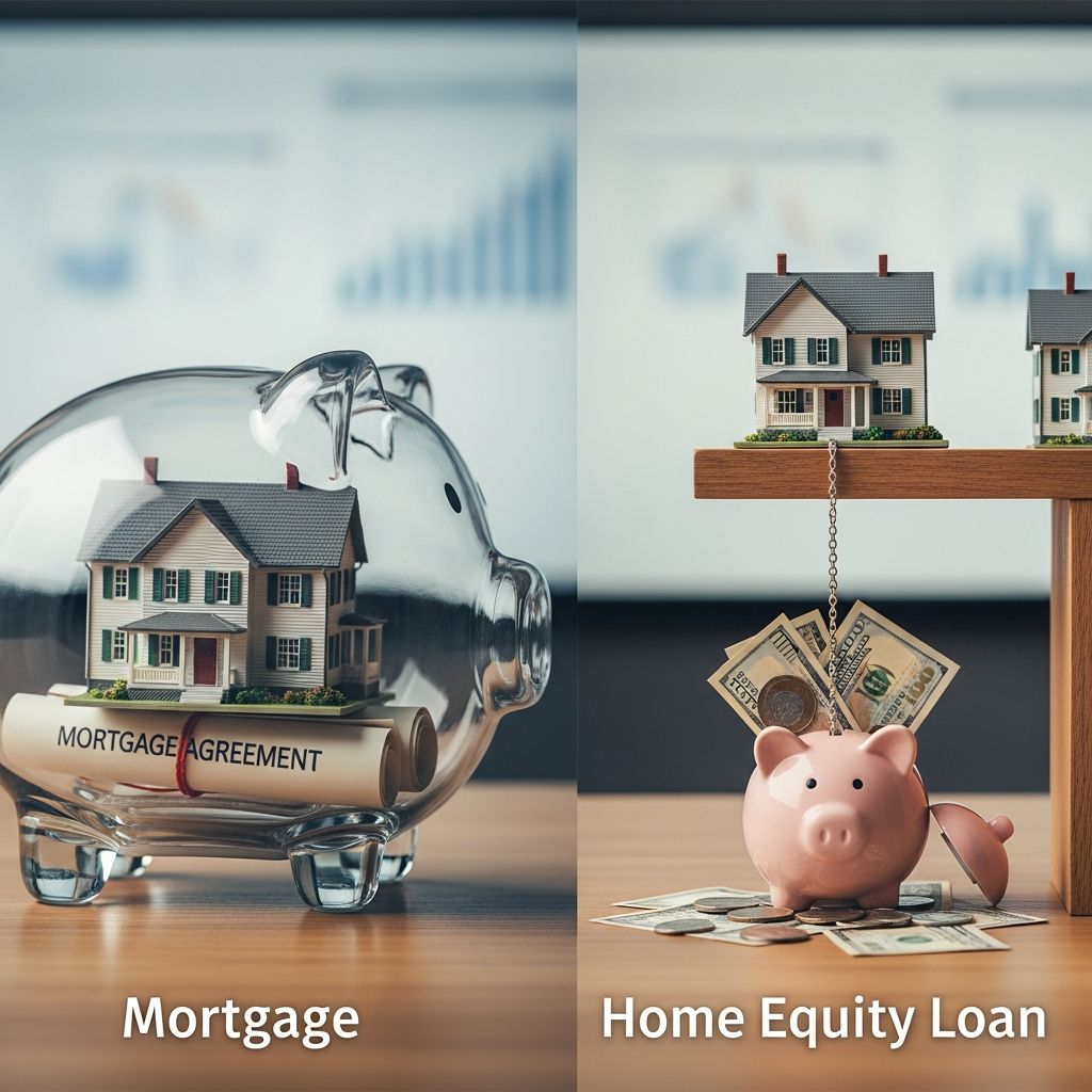 Mortgage vs. Home Equity Loan: Key Differences Understand the critical differences between mortgages and home equity loans for informed borrowing decisions.