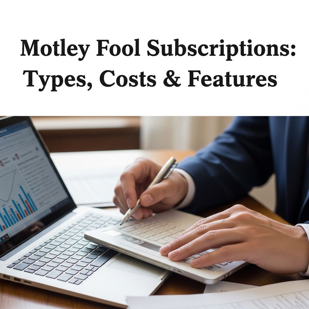 Explore Motley Fool's premium subscription plans, pricing, and features for every investor level.