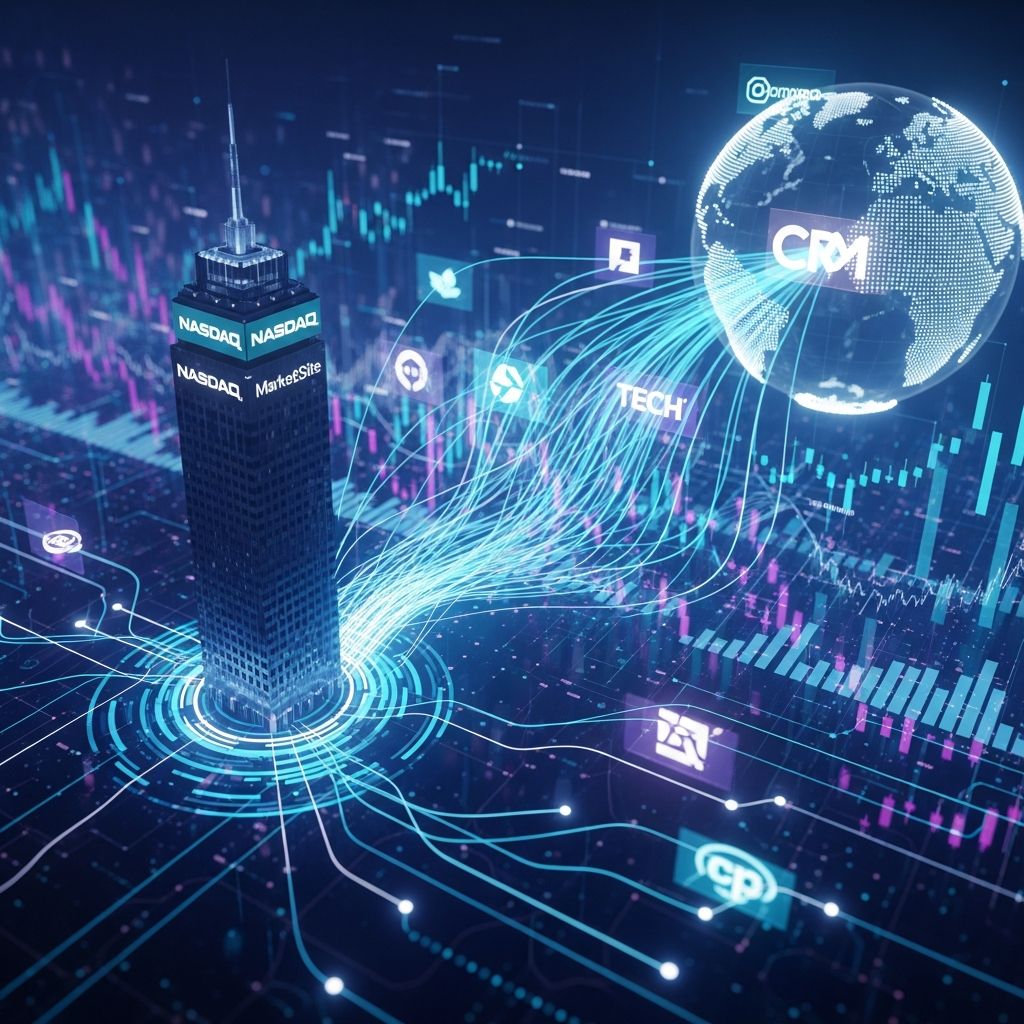 Complete guide to NASDAQ: history, structure, listing requirements, and investment opportunities.