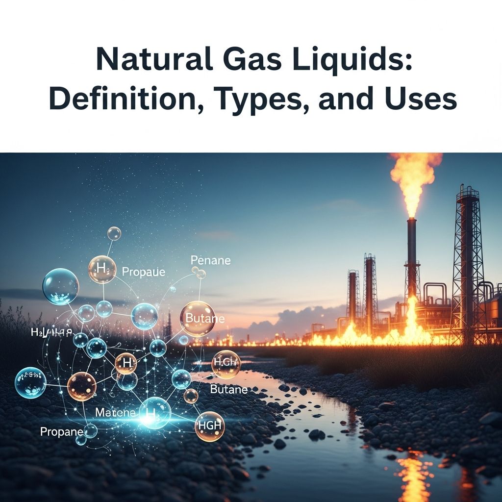 Understanding NGLs: The valuable hydrocarbon byproducts extracted from natural gas.