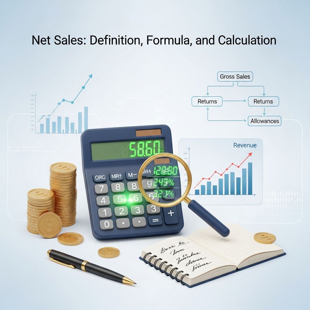 Understanding net sales: The accurate measure of a company's revenue after deductions.