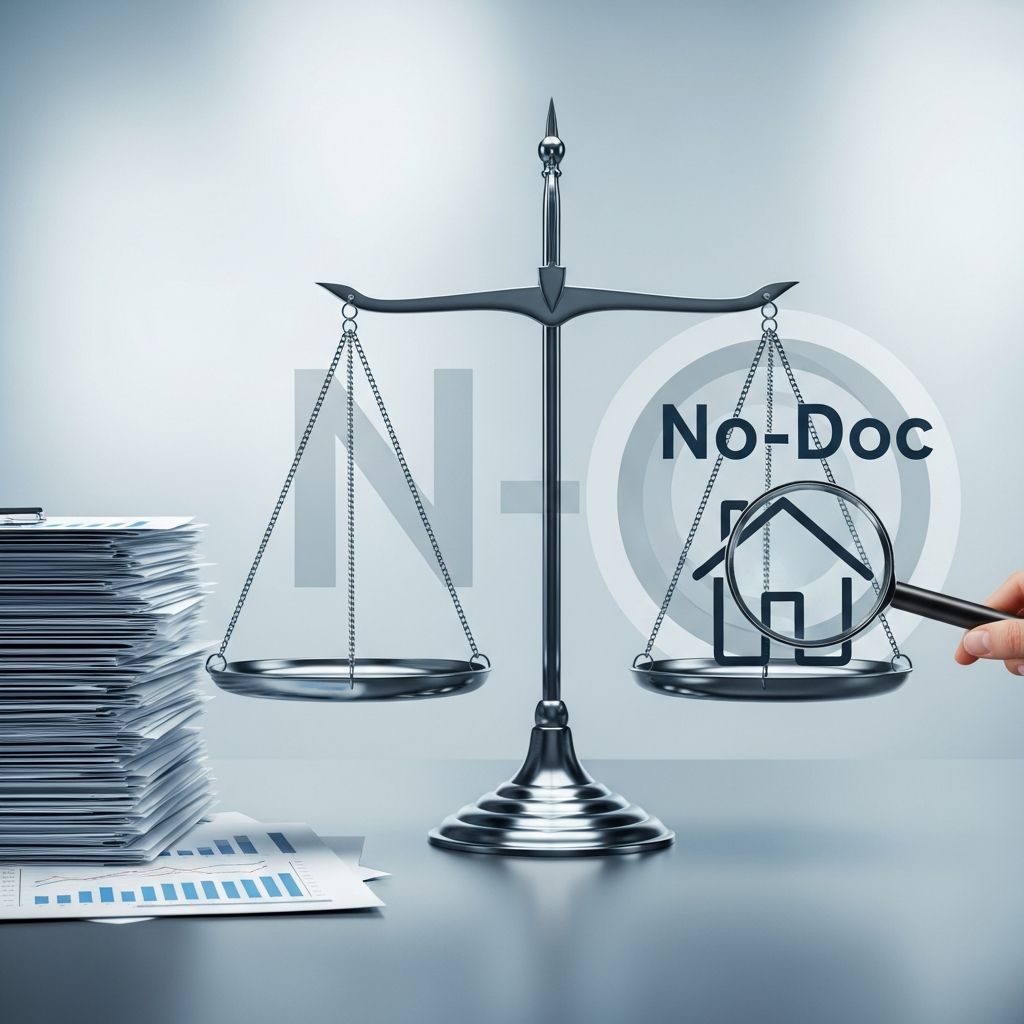 Understanding no-documentation mortgages: requirements, pros, cons, and how they compare to conventional loans.