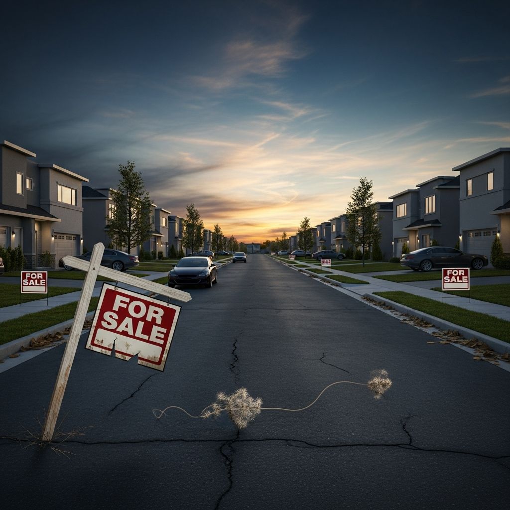 U.S. home sales plummet despite rising inventory. Mortgage rates and affordability create buyer hesitation.