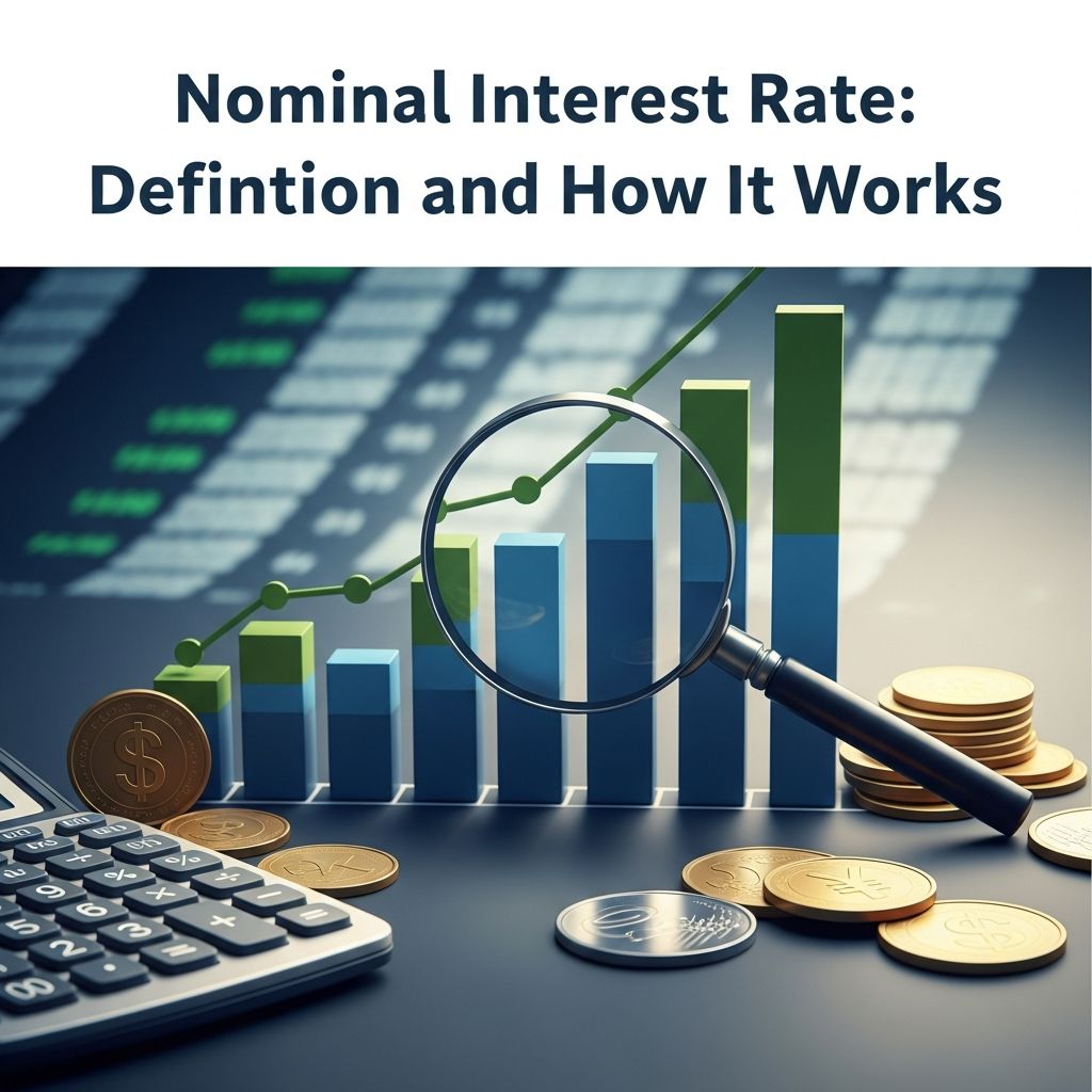 Understanding nominal interest rates and how they differ from real and effective rates.