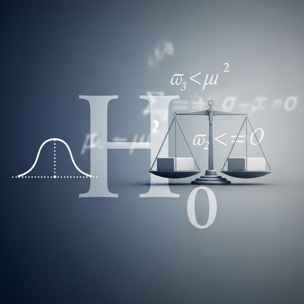 Understanding null hypothesis in statistical testing and hypothesis validation.
