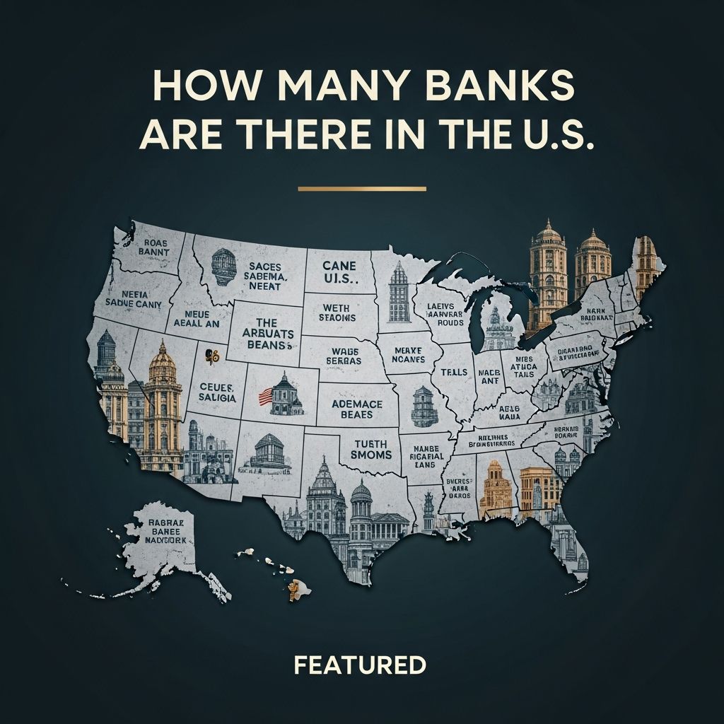 Discover the current number of banks in America and which states lead the banking industry.