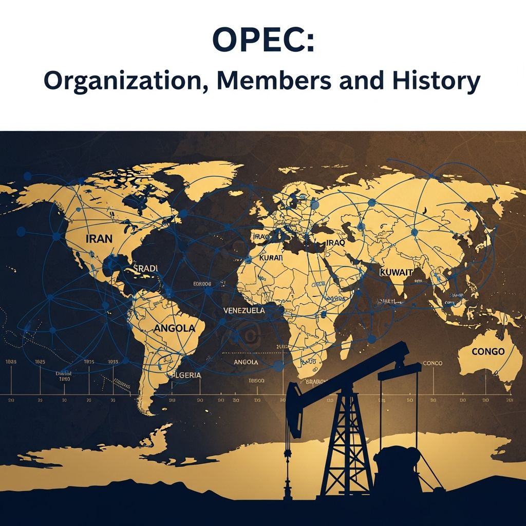 Comprehensive guide to OPEC: exploring its members, organizational structure, and global impact.