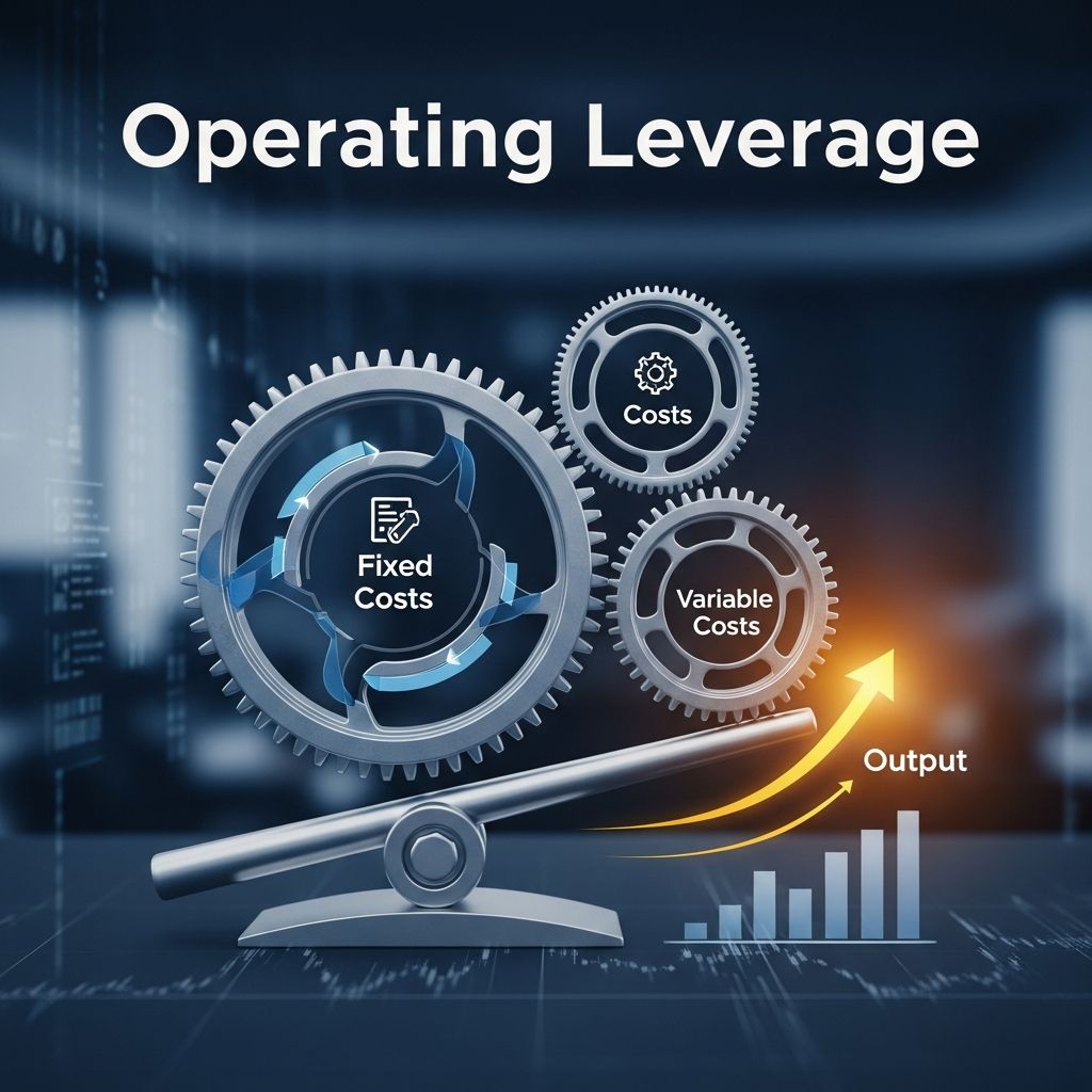 Master operating leverage: Learn how fixed vs. variable costs impact profitability and business risk.