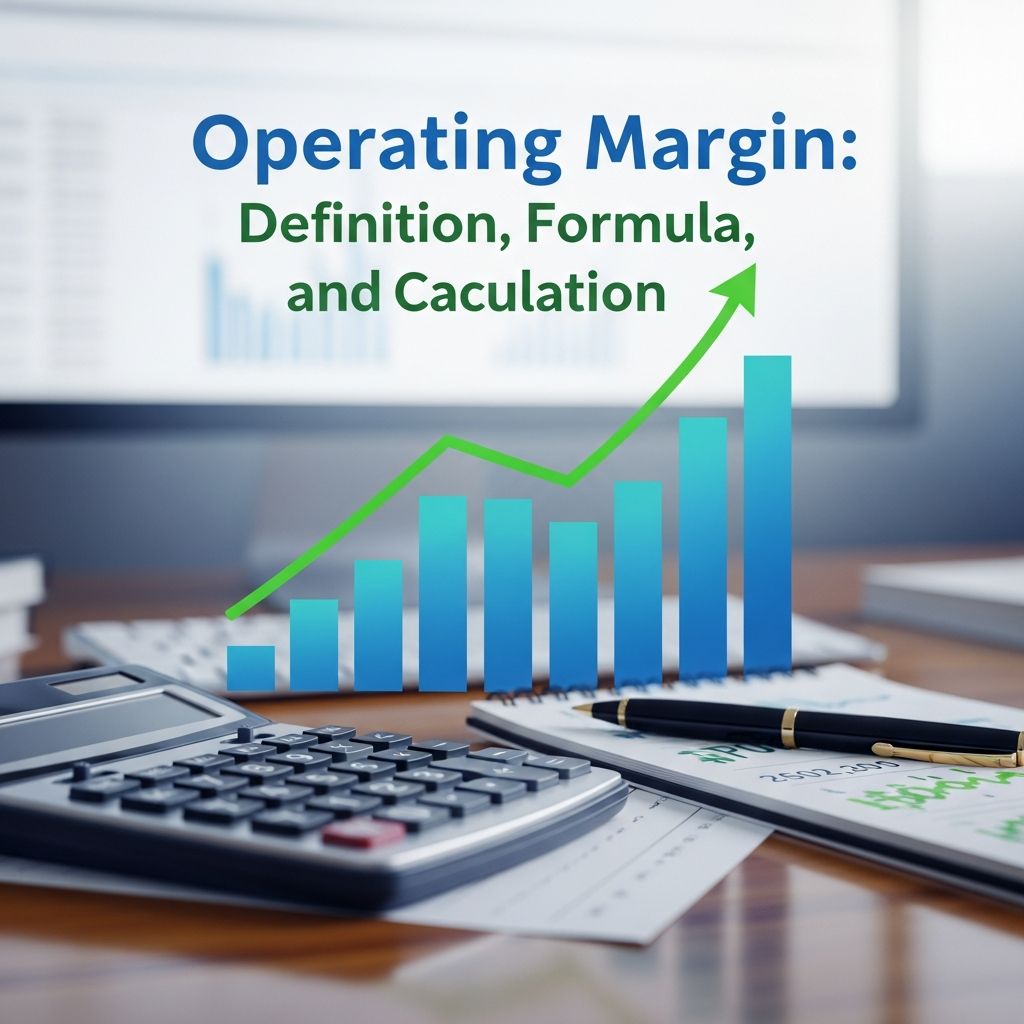 Master operating margin calculation to assess your business's operational efficiency and profitability.