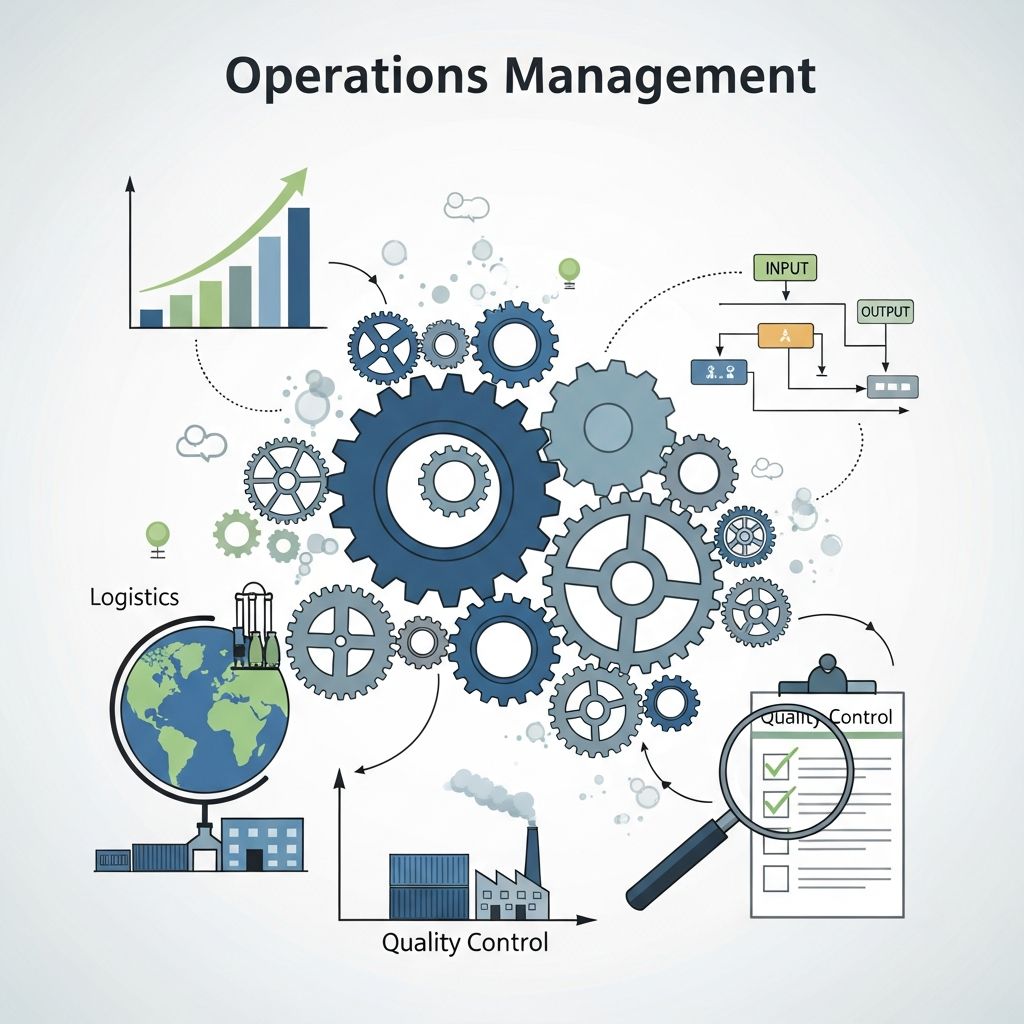 Master operations management: Drive efficiency, optimize processes, and maximize profitability.